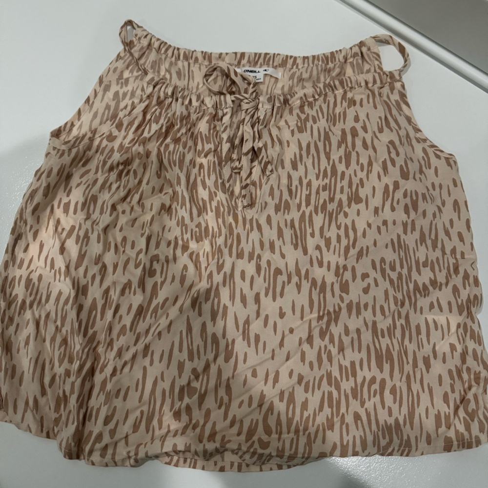 Women's XS Beige O’Neill Patterned Top